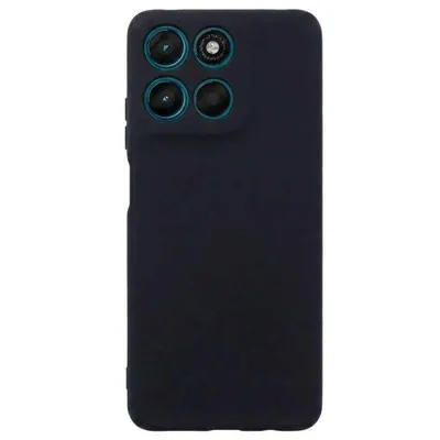 Hülle Ultra Weich La Casa de las Carcasas Schwarz für Motorola Moto G57 Power