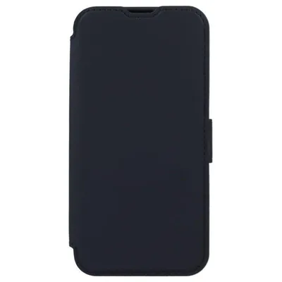 Funda Libro Suave Schwarz La Casa de las Carcasas für iPhone 14