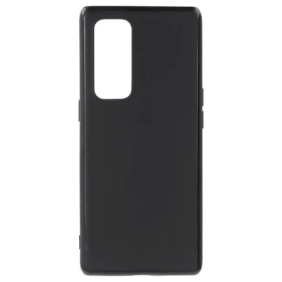 Handyhülle La Casa de las Carcasas Silikon Glatt Schwarz für Oppo Find X3 Neo