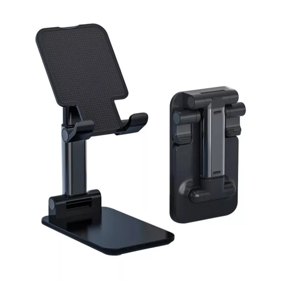 LA CUTE Tablet-Halterung Verstellbarer Handy-Tablet-Ständer, teleskopisch, rutschfest, (bis 13,00 Zoll, Teleskopischer Handy- und Tablet-Ständer mit Winkelverstellung, Ständer für Smartphones und Tablets, inkl. verstellbarer Halterung, Verstellbarer Winkel, teleskopische Höhe, rutschfest)