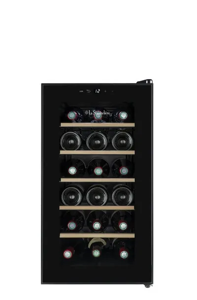 La Sommelière Weintemperierschrank 18SILENCE, für 18 Standardflaschen á 0,75l,Ultra-leise, freistehend