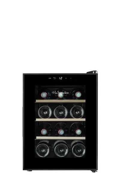 La Sommelière Weintemperierschrank 12SILENCE, für 12 Standardflaschen á 0,75l,Ultra-Leise, freistehend
