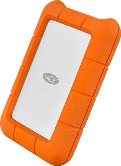 LaCie Rugged USB-C externe HDD-Festplatte (2 TB) 3,5"