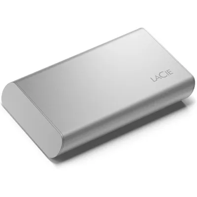 LaCie STKS500400 Externes Solid State Drive 500 GB USB Typ-C Silber