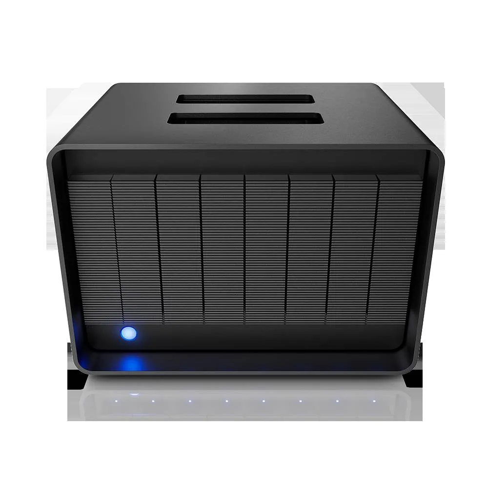 LaCie 8big Pro5, Schwarz, 192TB, USB-C, Thunderbolt 5