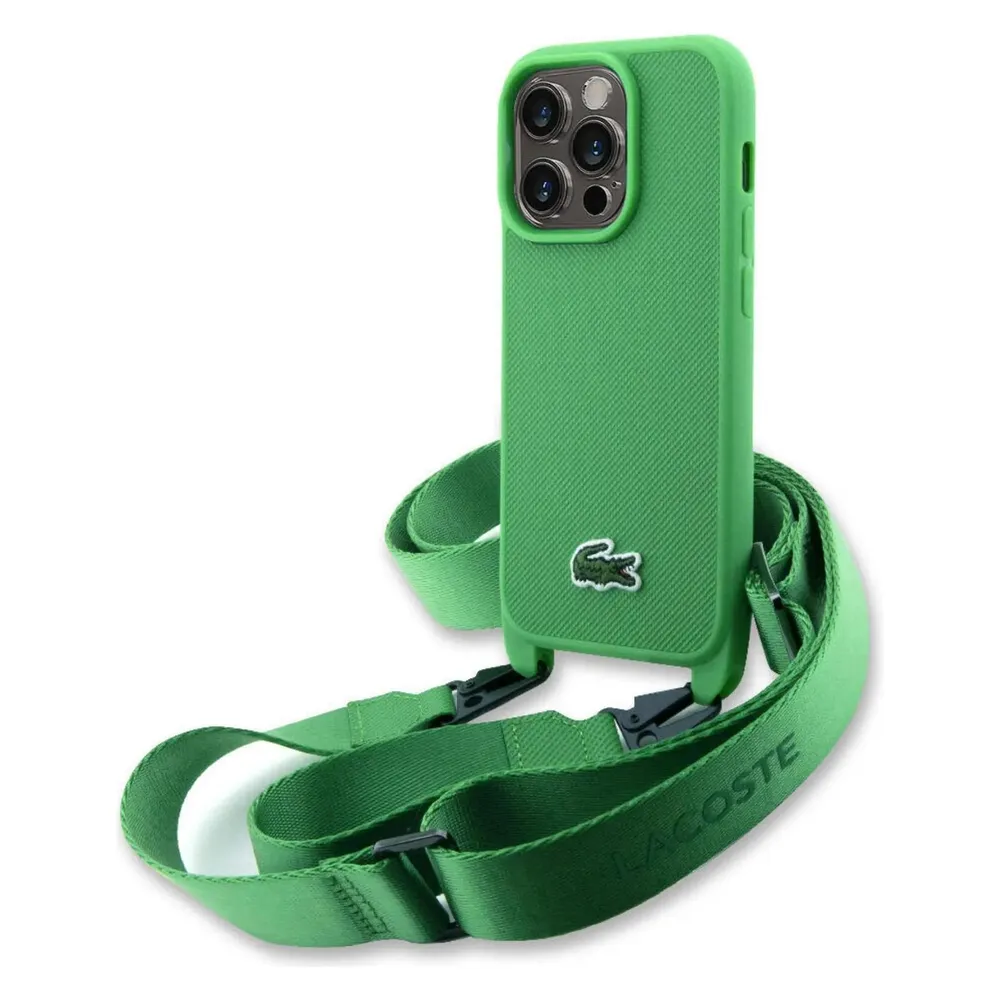 Lacoste LCHCP14LSPVCN iPhone 14 Pro 6.1" zielony/green hardcase Iconic Petit Pique Crossbody