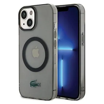 Lacoste LCHMP15MULOK iPhone 15 Plus 6.7" czarny/black hardcase Transparent MagSafe