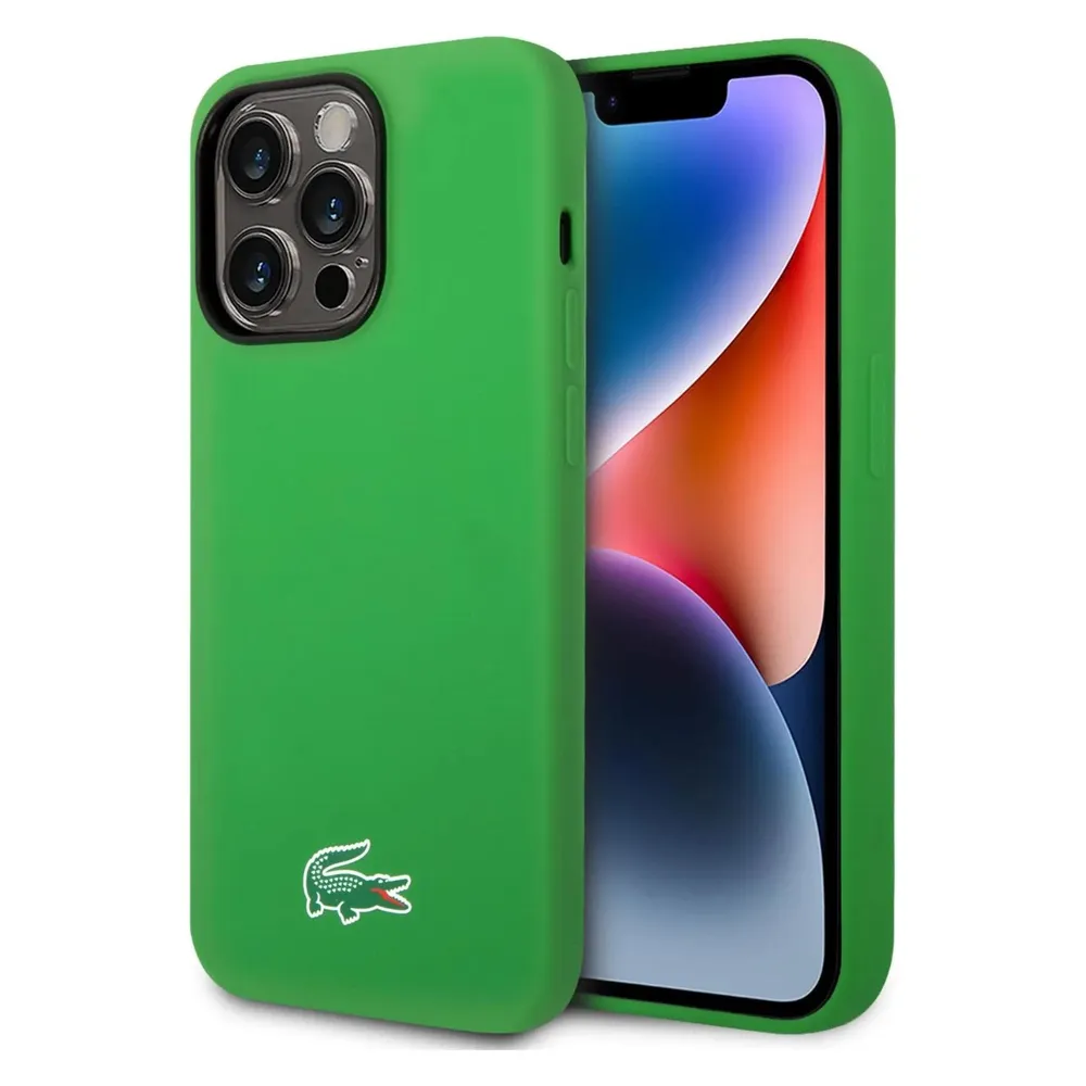 Lacoste LCHMP15XSLON iPhone 15 Pro Max 6.7" zielony/green hardcase Silicone MagSafe