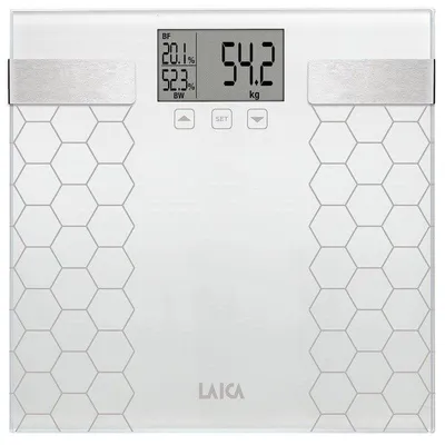 Digitale Personenwaage Laica PS5014 Bis 180 kg Fett Wasser Muskel Analyse