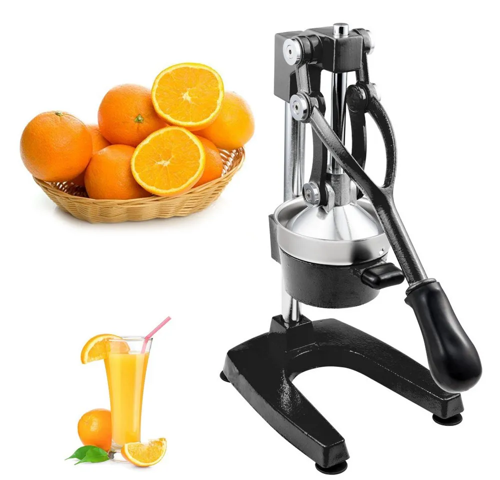 LALAHO Entsafter Entsafter,Zitruspresse,Hand Saftpresse,Orangenpresse für Gemüse Obst, Abnehmbarer Becher, leicht zu reinigen