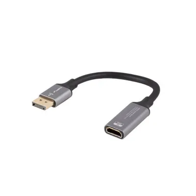 Adapter Lanberg AD-DP-HD-04 0,2m DisplayPort auf HDMI Rechtsadapter