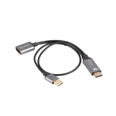 Adapter Lanberg AD-HD-DP-02 HDMI zu DisplayPort 0,2 m Adapter Lanberg AD-HD-DP-02 HDMI zu DisplayPort 0,2 m