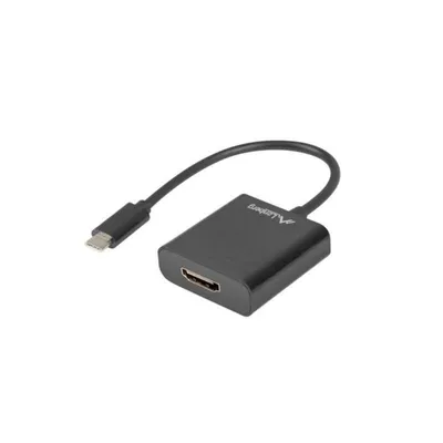 Adapter USB-C 3.2 Gen 1 zu HDMI Lanberg AD-UC-HD-01 1920x1200 ABS Schwarz 0,15m