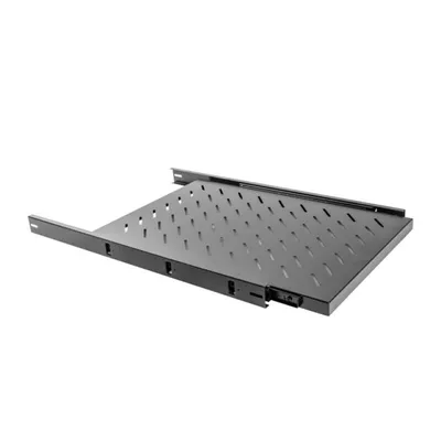 Regal Lanberg AK-1011-B Schwarz 19" 1U Verstellbar Metall 60kg Regal