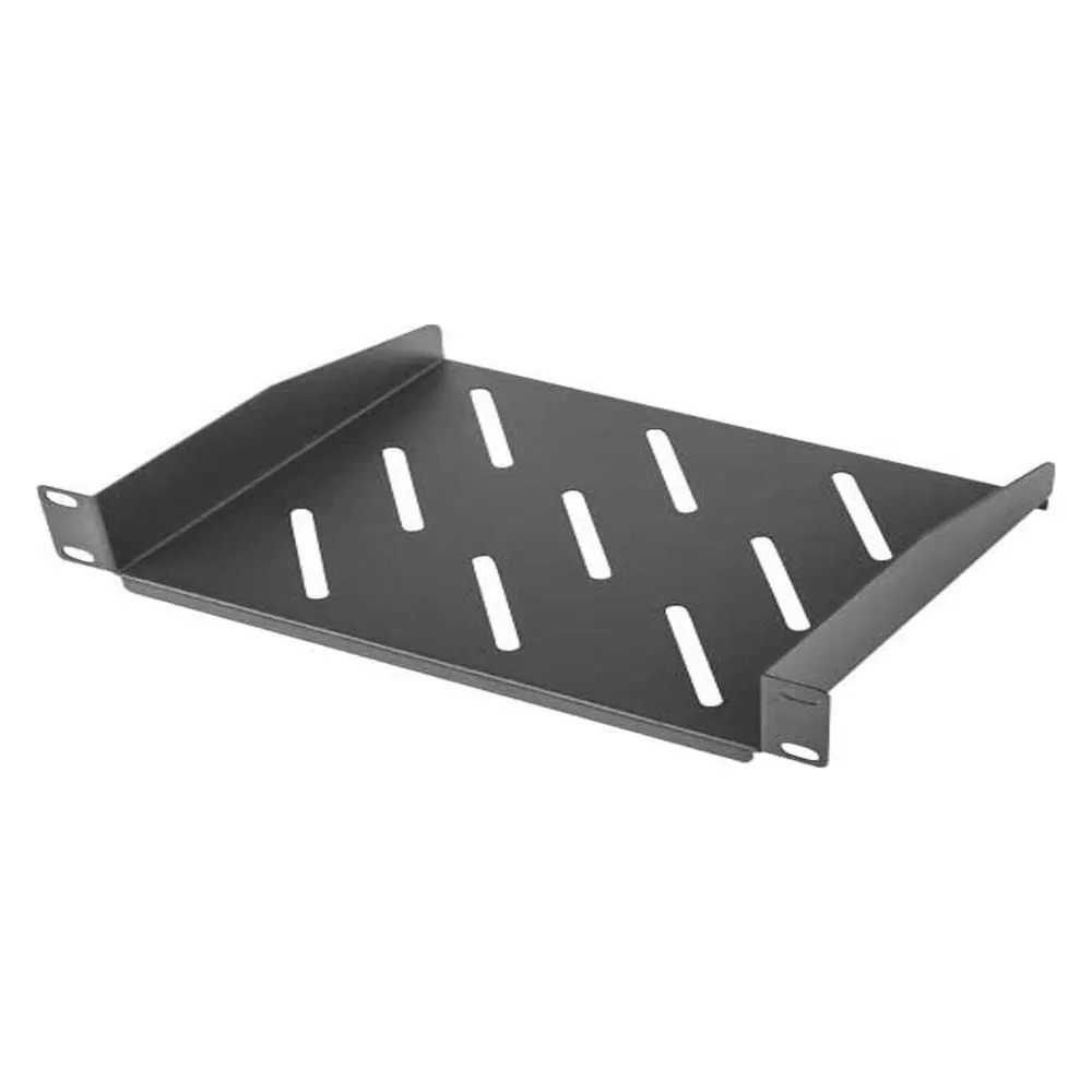 Metallablage Lanberg AK-1012-B 1U 10" Schwarz 20 kg Tragkraft Metallablage Lanberg AK-1012-B 1U 10" Schwarz 20 kg Tragkraft