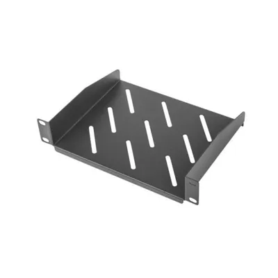 Metallablage Lanberg AK-1012-B 1U 10" Schwarz 20 kg Tragkraft Metallablage Lanberg AK-1012-B 1U 10" Schwarz 20 kg Tragkraft