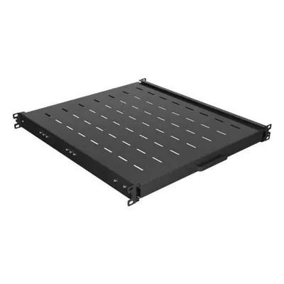 Rackablage Lanberg AK-1021-B 1U 19" Stahl Schwarz Ausziehbar 35 kg