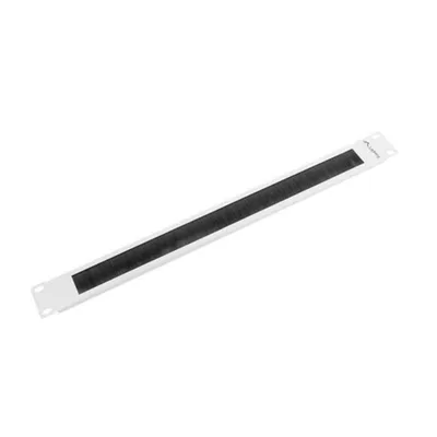 Panel pasacables con cepillo Lanberg AK-1101-S Negro Grau 280g Panel pasacables con cepillo Lanberg AK-1101-S Negro Grau 280g