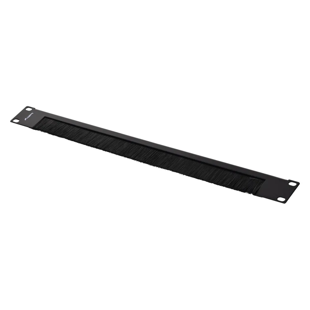 Brushpanel Lanberg AK-1103-B Metall Schwarz 1U 19" Brushpanel Lanberg AK-1103-B Metall Schwarz 1U 19"
