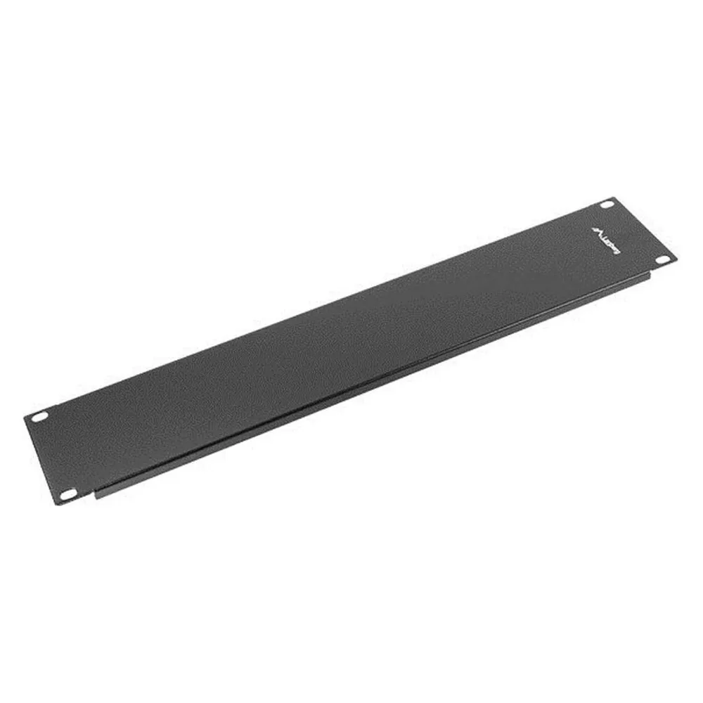 Blende Lanberg AK-1402-B Schwarz Metall 19" 2U 0