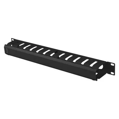 Lanberg Organizer Kabli 19"1U z zaślepką typ A czarny