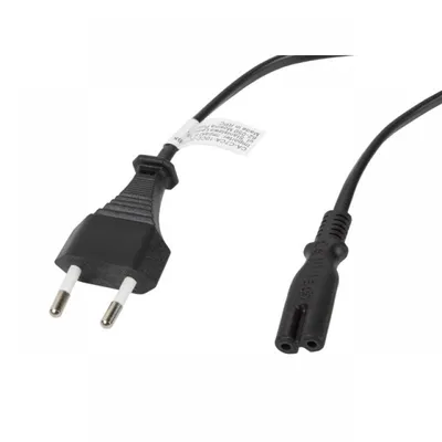 Lanberg Stromkabel CEE 7/16 auf IEC 320 C7 1,8m Schwarz