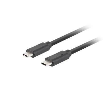 Kabel Lanberg CA-CMCM-32CU-0018-BK 1,8m USB-C USB 3.2 Gen 2 Schwarz