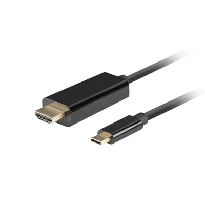 Video-Adapter USB-C nach HDMI Lanberg 0,5 m Schwarz