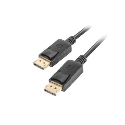DisplayPort-Kabel Lanberg 0,5 m Stecker an Stecker 4K V1.2 Schwarz