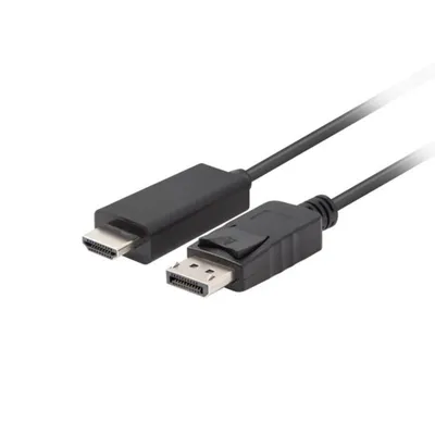 Kabel Lanberg CA-DPHD-11CC-0018-BK DisplayPort HDMI 1,8m Schwarz Kabel Lanberg CA-DPHD-11CC-0018-BK DisplayPort HDMI 1,8m Schwarz