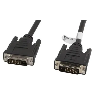 DVI-D Kabel Lanberg CA-DVID-10CC-0030-BK 3m Dual Link Schwarz DVI-D Stecker