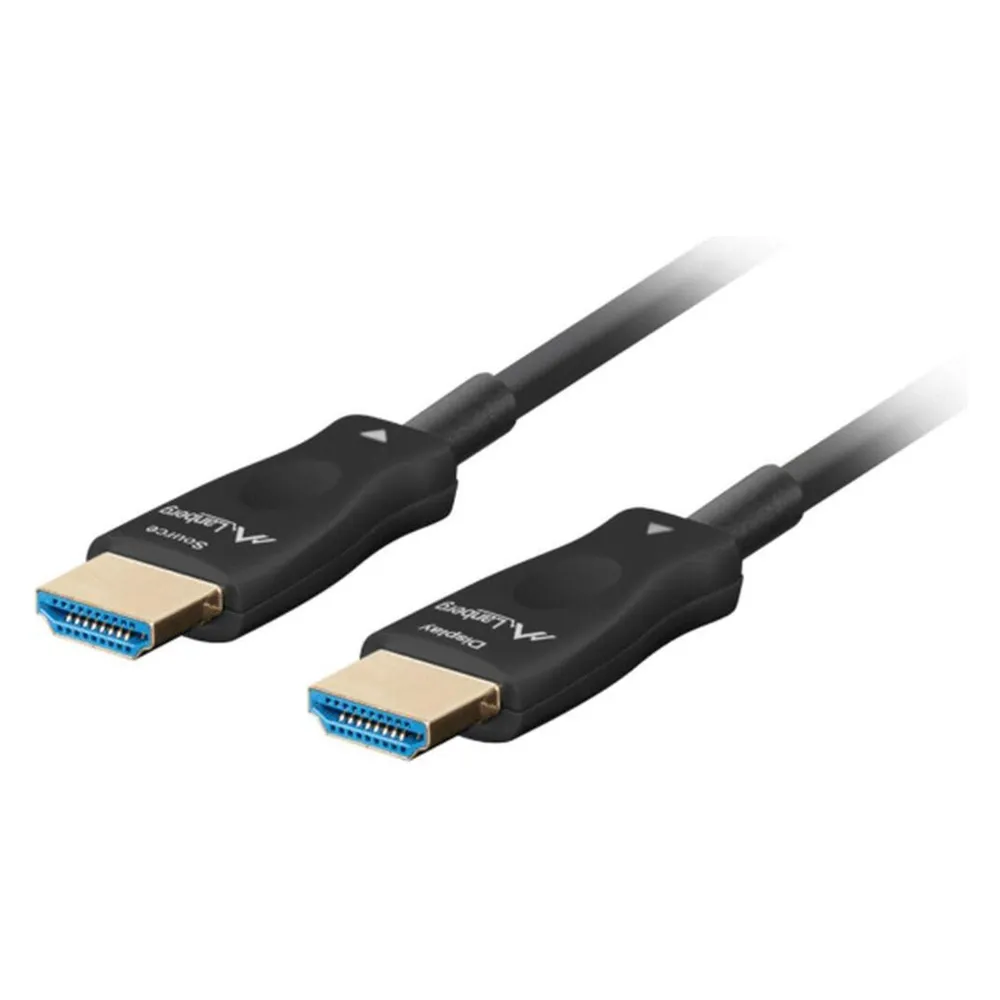 Lanberg KABEL HDMI KABEL HDMI M/M V2.1 10M OPTYCZNY AOC CZARNY CA-HDMI-30FB-0100-BK