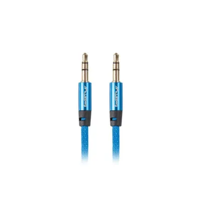 Audiokabel Lanberg CA-MJMJ-10CU-0010-BL 3,5mm Stecker zu Stecker 1m Blau Audiokabel Lanberg CA-MJMJ-10CU-0010-BL 3,5mm Stecker zu Stecker 1m Blau
