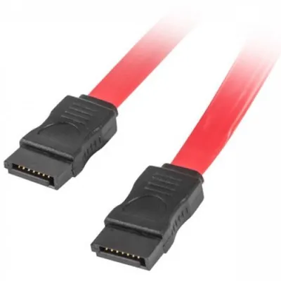 Lanberg Kabel SATA III 6Gb/s 50cm Rot