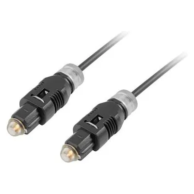 Toslink Kabel Lanberg CA-TOSL-10CC-0020-BK 2 m Toslink zu Toslink Toslink Kabel Lanberg CA-TOSL-10CC-0020-BK 2 m Toslink zu Toslink