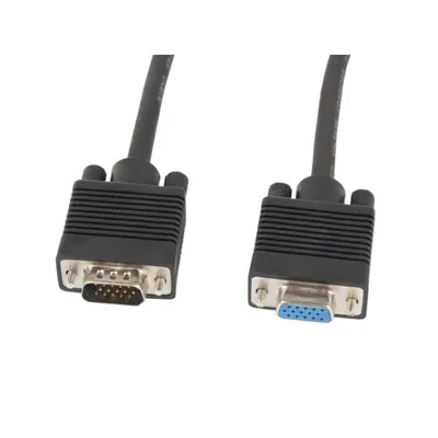 VGA Kabel Lanberg CA-VGAC-10CC-0018-B+ 1,8 m VGA-Stecker VGA-Buchse Schwarz VGA Kabel Lanberg CA-VGAC-10CC-0018-B+ 1,8 m