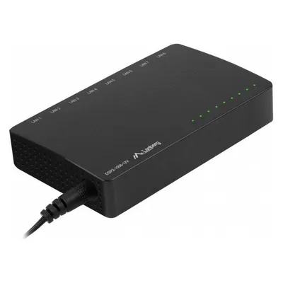 Switch Lanberg DSP2-1008-12V Unmanaged Gigabit Ethernet 8 Ports Switch Lanberg DSP2-1008-12V Unmanaged Gigabit Ethernet 8 Ports