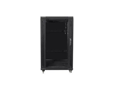 Schrank Lanberg FF01-6622-12B 22U 800kg Schwarz IP20 Schrank Lanberg FF01-6622-12B 22U 800kg Schwarz IP20