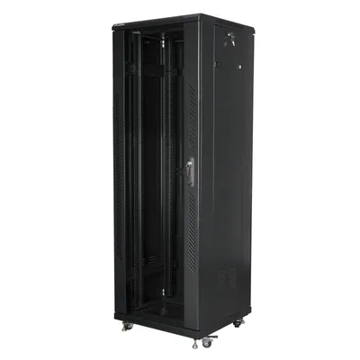 Rackschrank Lanberg FF01-6637-12B 37U 800kg Schwarz Rackschrank Lanberg FF01-6637-12B 37U 800kg Schwarz