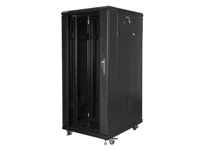 Rackschrank Lanberg FF01-6827-12B 27U 800 kg Schwarz Rackschrank Lanberg FF01-6827-12B 27U 800 kg Schwarz
