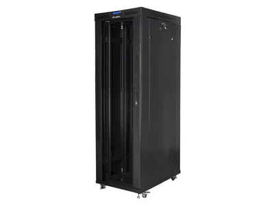 Rack Lanberg FF01-8042-12BL 42U 1200 kg Schwarze Selbstaufbau-Rackschrank Rack