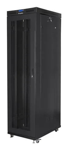 Rackschrank Lanberg FF01-8047-23BL 47U 1200kg IP20 Schwarz