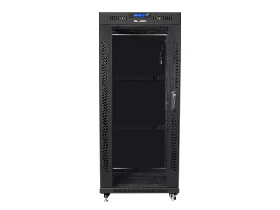 19" Lanberg FF01-8822-12BL Free Standing 22U IP20 LCD Display Rackschrank 1200kg