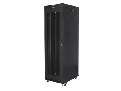 Freistehendes Lanberg FF01-6042-23BL 42U 1200 kg Rack-Schrank Schwarz Freistehendes Lanberg FF01-6042-23BL 42U 1200 kg Rack-Schrank Schwarz