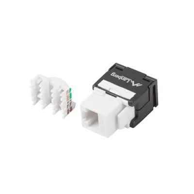 Netzwerkkabel Lanberg KSU6-2000 Flach Schwarz Weiß RJ-45 Cat6 Netzwerkkabel Lanberg KSU6-2000 Flach Schwarz Weiß RJ-45 Cat6