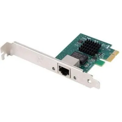 Netzwerkkarte Lanberg PCE-25GB-001 PCIe 2,5 Gbit/s Low Profile Grün Metallisch