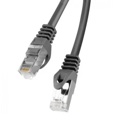 Lanberg RJ45 Cat.6 FTP Netzwerkkabel 25cm Schwarz