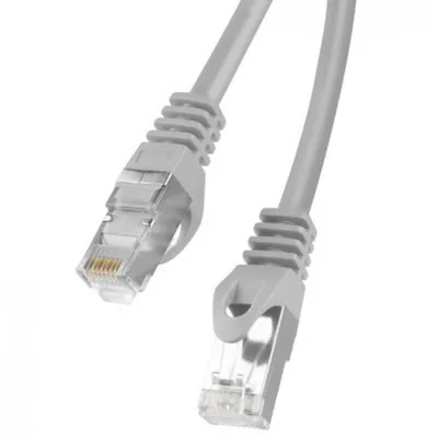 Lanberg RJ45 Cat.6 FTP Netzwerkkabel 25cm Grau