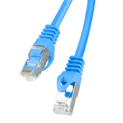 Lanberg Netzwerkkabel RJ45 Cat.6 FTP 1m Blau