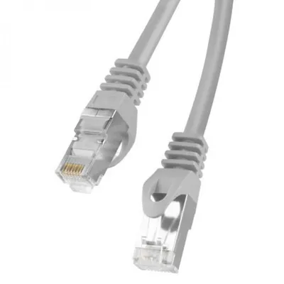 Lanberg RJ45 Cat.6 FTP Netzwerkkabel 1m Grau